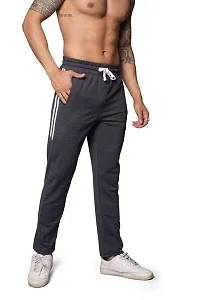 S Z Men Regular Fit Polycotton Athletic Track Pants | Joggers Gym Pants|Casual Track Pants-thumb1