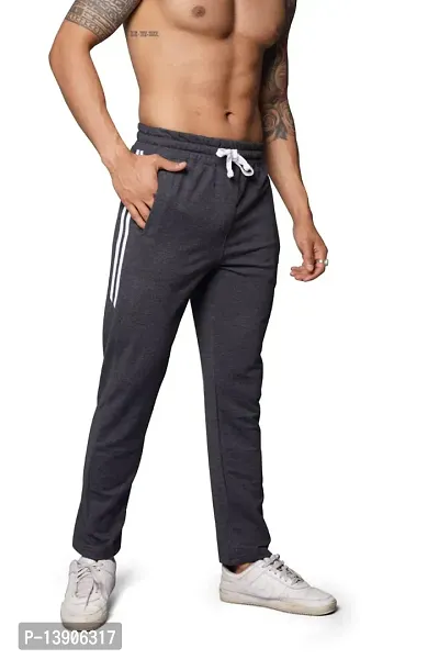 S Z Men Regular Fit Polycotton Athletic Track Pants | Joggers Gym Pants|Casual Track Pants-thumb2