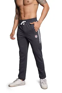 S Z Men Regular Fit Polycotton Athletic Track Pants | Joggers Gym Pants|Casual Track Pants-thumb2