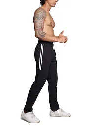 S Z Men Regular Fit Cotton Athletic Track Pants | Joggers Gym Pants|Casual Track Pants-thumb2