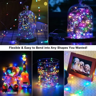 Cloud Search 3 Metre Copper String Light for Decoration, Battery Powered, RGB Color-thumb5