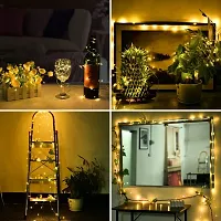 Cloud Search Light Copper Wire String Fairy Lights LED Lights 3AA Battery Powered (AA Battery 5M(Pack of 2))-thumb3