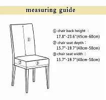 Cloud Search Polyester Dinning Table Chair Cover Stretchable Dining Table Cover Removable Washable Chair Cover Seat Protector Slipcover-thumb4