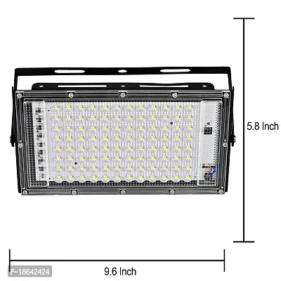 Cloud Search 100 Watts Brick LED Flood Light | Super Strong Body and Handle | 8IC High Lumens Energy Efficient Brick Led Light - 96 LED Chips (White)-thumb4