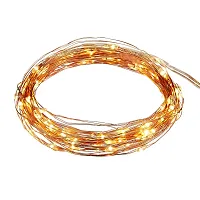 Cloud Search 5 Metre Copper String Light for Decoration, Battery Powered, Warm White-thumb1