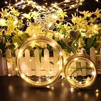 Cloud Search Light Copper Wire String Fairy Lights LED Lights 3AA Battery Powered (10 Meter 100 LED(Pack of 1))-thumb3