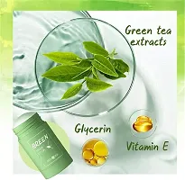 Cloud Search Green Tea Cleansing Mask Stick for Face | For Blackheads Whiteheads Oil Control  Anti-Acne | Green Mask Stick for Men and Women-thumb2