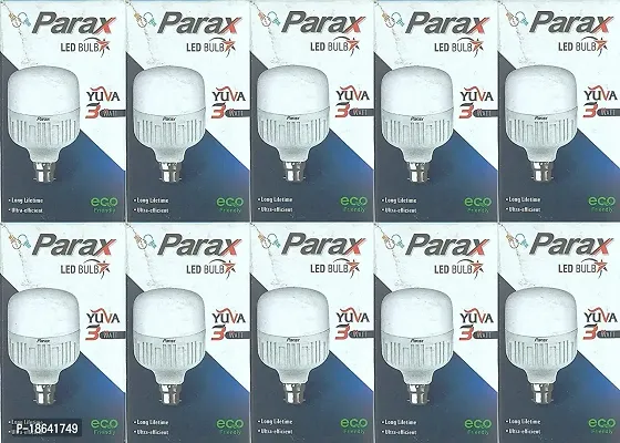 Cloud Search Parax 5-Watts B22 LED Cool White Bulb (5 Watt, Pack Of 10)-thumb0