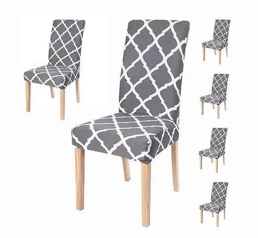 Cloud Search Polyester Dinning Table Chair Cover Stretchable Dining Table Cover Removable Washable Chair Cover Seat Protector Slipcover
