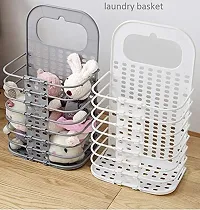 Cloud Search Plastic Multipurpose Hanging Laundry Basket for Washing Machine Kitchen Bathroom baby Kids Dirty Clothes Storage-thumb4