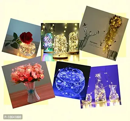 Cloud Search Copper String Led Light 5M Plug  Play Decorative Fairy Lights Diwali Christmas Festival Blue-thumb3