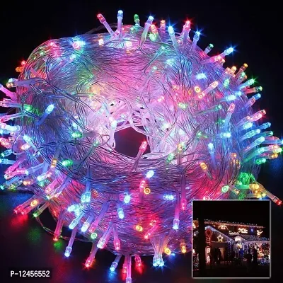 Outdoor Multicolor LED Fairy String Lights with Multi Mode Remote for Diwali, Christmas, Party,Home Decorati-thumb0