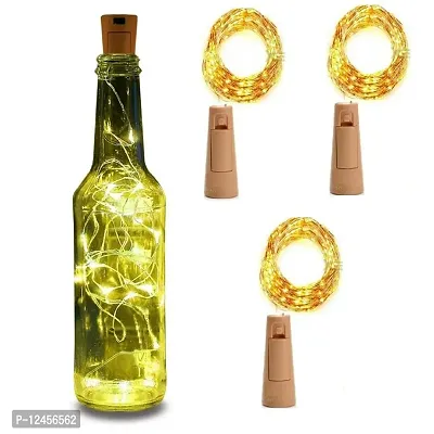 Bottle Lights Battery Powered Cork Shaped Fairy String Decorati-thumb0