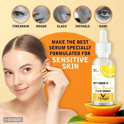 VIVAGLO | Vitamin C face serum |Brightening with dark spot reduction  (30 ml)-thumb4