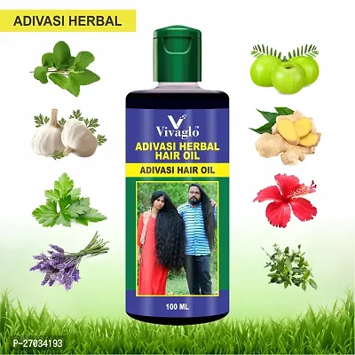 Adivasi Jadibuti Natural Hair Growth - Regrowth Ayurvedic Hair Oil (100ml) pack of 1-thumb0