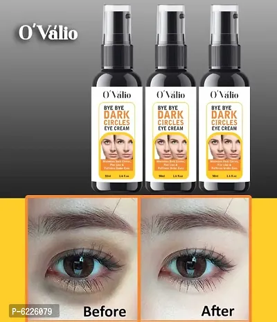 Ovalio Premium Dark Circle Cream For Men and Women (50gm) Pack Of 3