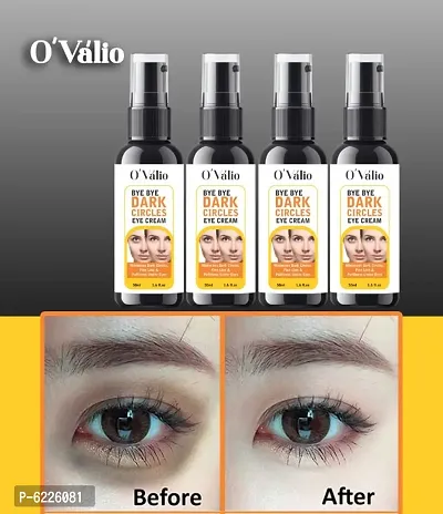 Ovalio Premium Dark Circle Cream For Men and Women (50gm) Pack Of 4