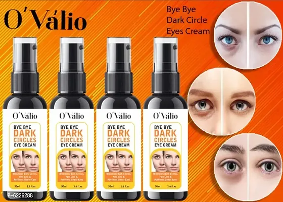 Ovalio Premium Dark Circle Cream For Men and Women (50gm) Pack Of 4