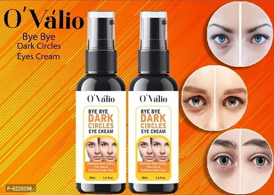 Ovalio Premium Dark Circle Cream For Men and Women (50gm) Pack Of 2-thumb0