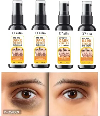 Ovalio Premium Dark Circle Cream For Men and Women (50gm) Pack Of 4-thumb0
