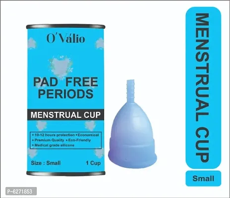 Ovalio Premium Reusable Menstrual Cup(Period Cup) For Womens (Size - Small)
