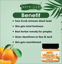 Vitamin C Face Scrub un Acne And Pimples Free Skin Scrub (Pack Of 1) (200 GM)-thumb1