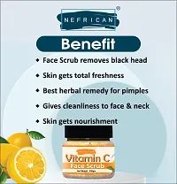 Vitamin C Face Scrub un Acne And Pimples Free Skin Scrub (Pack Of 1) (200 GM)-thumb1