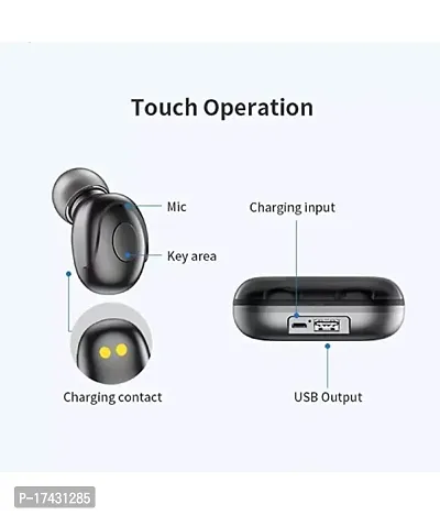 Latest Edition T2 Bluetooth TWS Earphones Multi-Function Button Control Bluetooth Headset-thumb2
