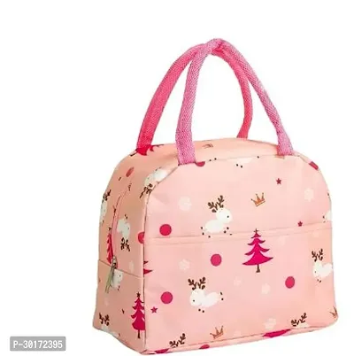 FASHIONSLIQUE Canvas Cloth Printed Insulated Travel Lunch/Tiffin/Storage Bag for Office, College  School