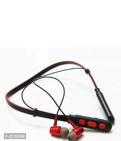 Stylish Black On-ear  Over-ear Bluetooth Wireless Neckband-thumb0