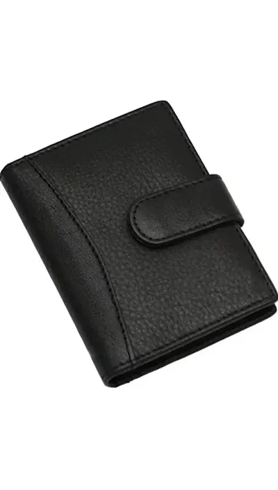 Classy Faux Leather Textured Two Fold Wallet