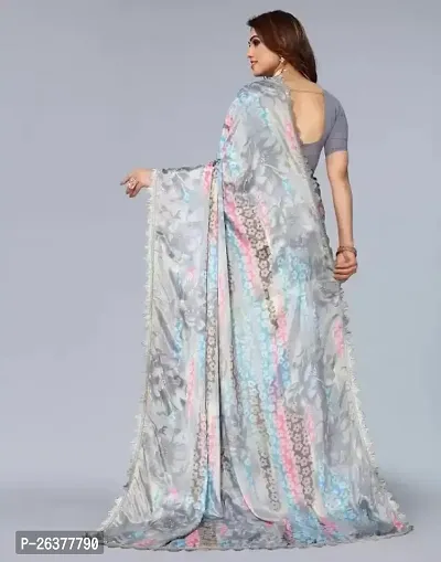 R4milA Saree (Light Grey)-thumb5