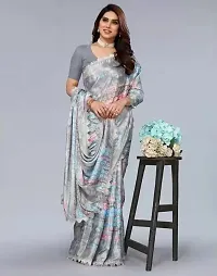 R4milA Saree (Light Grey)-thumb3