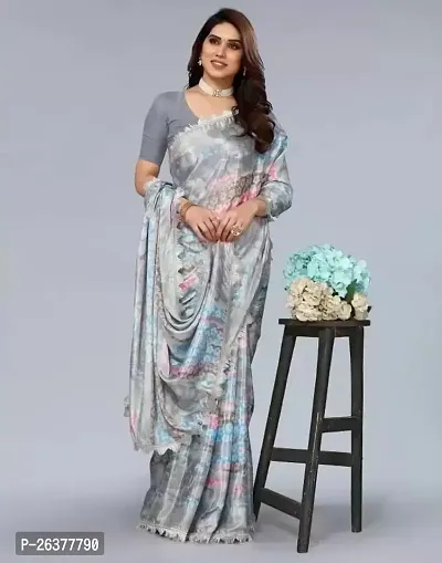 R4milA Saree (Light Grey)-thumb4