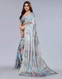 R4milA Saree (Light Grey)-thumb1