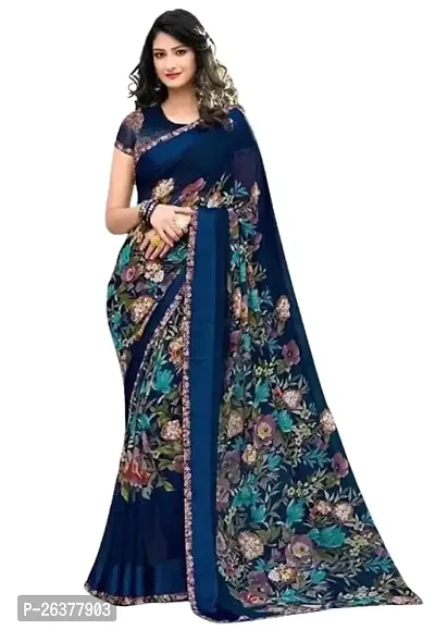 R4milA Saree (Blue)