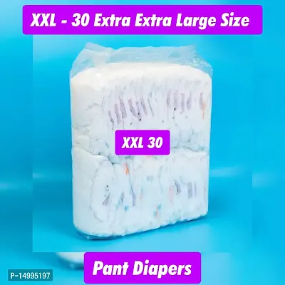 Premium Baby Diaper Pants Extra Extra Large Size 30 Pcs (Xxl 30)-thumb0