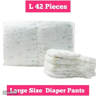 Imported Baby Diaper Pants L-42 Pcs Large Size-thumb0
