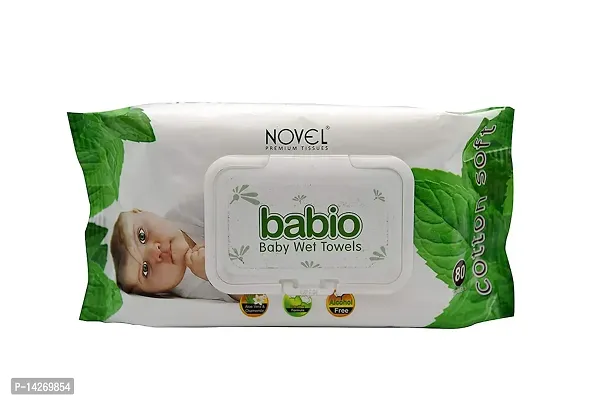 Babio wet wipes with lid-thumb0