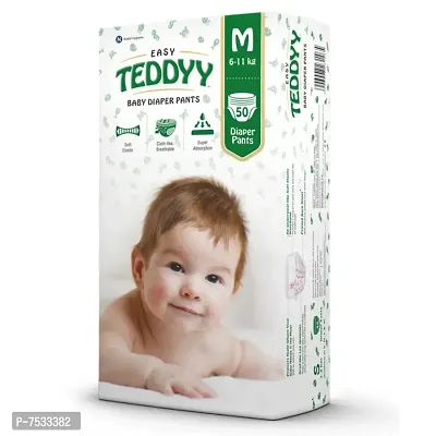 TEDDYY Baby Diapers Pants Easy (M) Medium 56s Pack-thumb0
