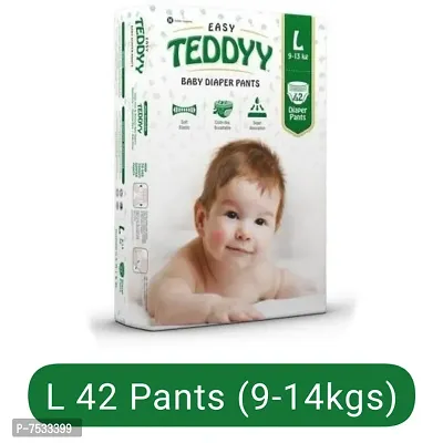 TEDDYY EASY diaper pants L 42 Pcs (Large Size)-thumb0