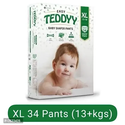 TEDDYY EASY diaper pants XL 34 Pcs (Extra Large) Size Baby Daipers-thumb0