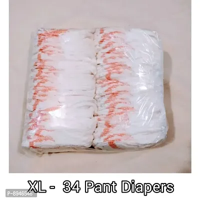 Baby Diaper Pants XL 34 (Extra Large Size)