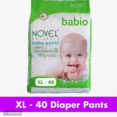 Novel Babio Baby Diaper Pants XL - 40 Pieces (Extra Large Size)-thumb0