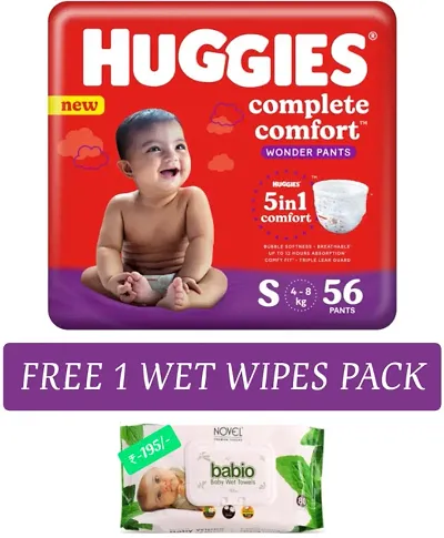 Huggies Multipack with free wet wipes worth Rs 195