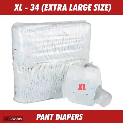 Pant Diapers XL-34 (EXTRA LARGE)