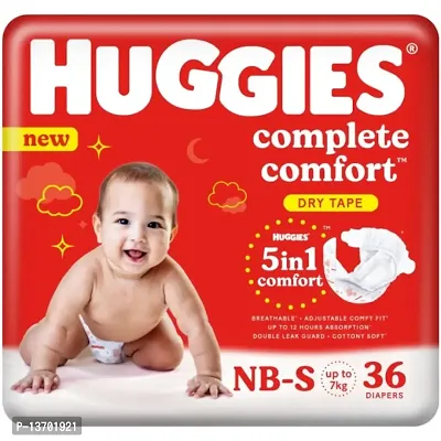 Huggies Newborn NB - S 36 tape diapers pack-thumb0