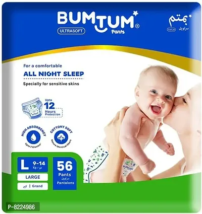 product Bumtum Baby Diaper Pants (L 62) with Double Leakage Protecti