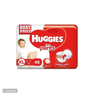 Huggies XL 48 baby diaper pants extra large size-thumb0