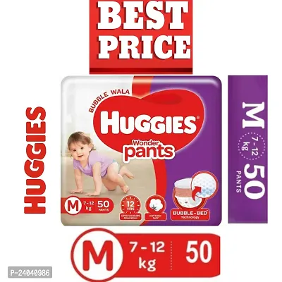 Huggies kids diaper pants m 50 medium size-thumb0